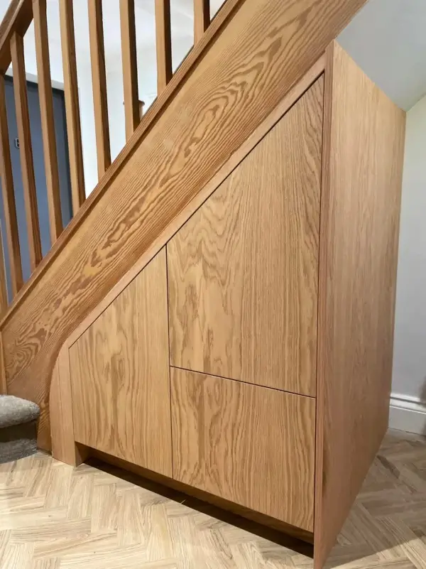 bespoke understairs storage
