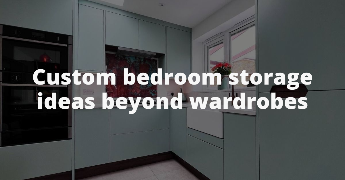 Custom bedroom storage ideas beyond wardrobes